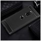 Mobigear Brushed Slim Sony Xperia XZ3 Hülle Flexibles TPU Backcover - Schwarz