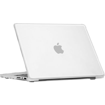 Mobigear Matte Ultra MacBook Pro 14 Zoll (2021-2026) Hardcase Hülle MacBook Case - Transparent - Model A2442 / A2779 / A2918 / A2992 / A3401 / A3112 / A3434 / A3427 / A3426