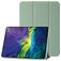 Mobigear Tri-Fold Gel iPad 11 (2025) Hülle TPU,Kunstleder Klapphülle - Grün