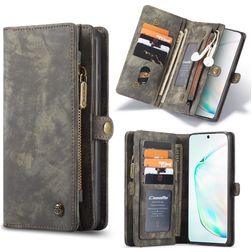 Caseme 008 Samsung Galaxy S20 Hülle Abnehmbare 2in1 Klapphülle Geldbörse - Schwarz
