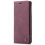 CaseMe 013 Samsung Galaxy A71 Klapphülle Portemonnaie - Weinrot