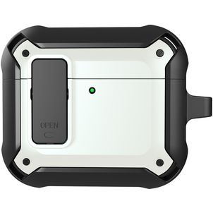 Mobigear Bumblebee Apple AirPods 4 Hardcase Hülle - Weiß