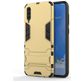 Mobigear Armor Stand Samsung Galaxy A70 Hülle Hardcase Backcover Stoßfest mit Ständer - Gold