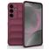Mobigear Bumpy Samsung Galaxy S25 Plus Hülle Flexibles TPU Backcover - Rot