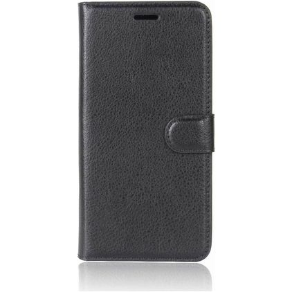 Mobigear Classic Huawei P30 Lite Hülle Klapphülle Geldbörse - Schwarz