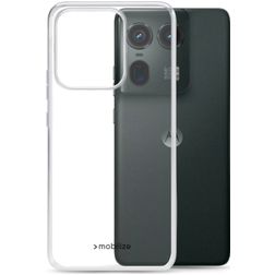 Mobilize Gelly Durchsichtig Motorola Edge 50 Ultra Hülle Flexibles TPU Backcover - Transparent