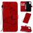 Mobigear Butterfly Samsung Galaxy A71 Klapphülle Portemonnaie - Rot