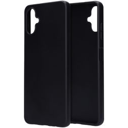 Mobiparts Classic Samsung Galaxy A06 Hülle Flexibles TPU Backcover - Schwarz