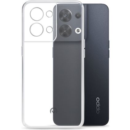 Mobilize Gelly Transparent OPPO Reno 8 Pro TPU (flexibel) Backcover - Transparent