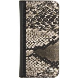 Mobilize Premium Gelly Samsung Galaxy S8 Klapphülle Portemonnaie - Snake Brown