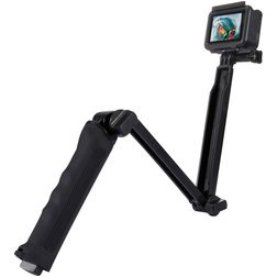 Puluz 3 Way Folding Monopod - Universal - Schwarz
