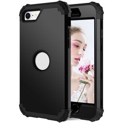 Mobigear Ultra Tough iPhone SE (2020) Hülle Hardcase Backcover Stoßfest - Schwarz