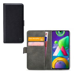 Mobilize Classic Gelly Wallet Samsung Galaxy M21 Hülle Klapphülle Geldbörse - Schwarz