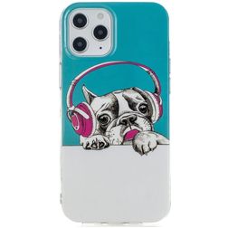 Mobigear Design iPhone 12 Pro Max Hülle Flexibles TPU Backcover - Hund