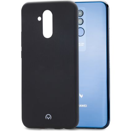 Mobilize Rubber Gelly Huawei Mate 20 Lite Hülle Flexibles TPU Backcover - Matt Black