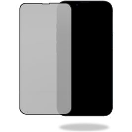 Mobilize iPhone 15 Pro Panzerglas Gehärtetes Glas Displayschutz Privacy - Hüllenfreundlich - Schwarz