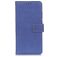 Mobigear Croco Samsung Galaxy A52s 5G Klapphülle Portemonnaie - Blau