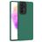 Mobigear Colors Samsung Galaxy A73 Hülle Flexibles TPU Backcover - Grün