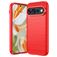 Mobigear Brushed Slim Google Pixel 11 Pro Hülle Flexibles TPU Backcover - Rot
