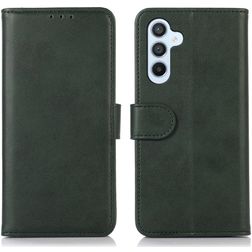 Mobigear Wallet Samsung Galaxy A55 Hülle Klapphülle Geldbörse - Grün