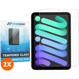 Mobigear iPad Mini 7 (2024) Panzerglas Gehärtetes Glas Displayschutz - Hüllenfreundlich (2er Pack)