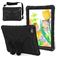 Mobigear Butterfly iPad Air 11 Zoll (2025) Hülle EVA Schaum Backcover + Schulterträger + Ständer - Schwarz