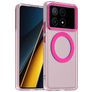 Mobigear Shockproof POCO X6 Pro MagSafe Hülle Hardcase Backcover - Rot