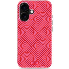 MIO iPhone 16 MagSafe Hülle Hardcase Backcover - Wild Hearts