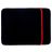 Mobigear Two Way Neopren Laptop Sleeve (max 24 cm x 33 cm) Laptophülle - Schwarz / Rot