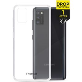 Mobilize Naked Protection Durchsichtig Samsung Galaxy A41 Hülle Hardcase Backcover Stoßfest - Transparent