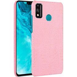 Mobigear Croco HONOR 9X Lite Hülle Hardcase Backcover - Pink