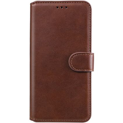 Mobigear Wallet Google Pixel 6 Hülle Klapphülle Geldbörse - Braun