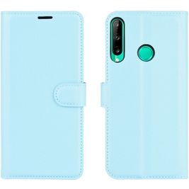 Mobigear Classic Huawei P40 Lite E Hülle Klapphülle Geldbörse - Blau