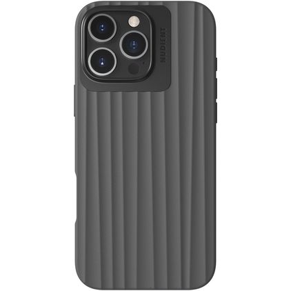 Nudient Bold iPhone 16 Pro Max MagSafe Hülle Hardcase Backcover - Storm Black