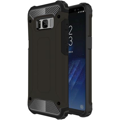 Mobigear Outdoor Samsung Galaxy S8 Hülle Hardcase Backcover Stoßfest - Schwarz