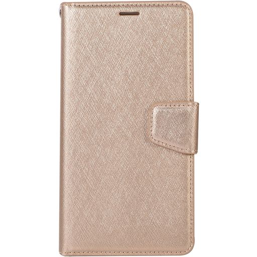 Mobigear Silk Huawei Nova 3 Hülle Klapphülle Geldbörse - Gold