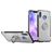 Mobigear Armor Ring Huawei Nova 3 Hülle Hardcase Backcover Stoßfest mit Ringhalter - Silber