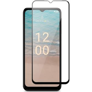 Mobigear Premium Nokia G22 Panzerglas Gehärtetes Glas Displayschutz - Hüllenfreundlich - Schwarz