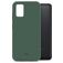 Mobilize Rubber Gelly Samsung Galaxy A03s Hülle Flexibles TPU Backcover - Matt Green