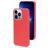 Mobiparts iPhone 13 Pro Silikon Backcover - Scarlet Red