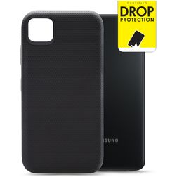 My Style Tough Samsung Galaxy A22 5G Hülle Hardcase Backcover Stoßfest - Schwarz