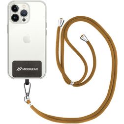 Mobigear Lanyard Verstellbare Universal-Handykette - Braun