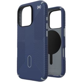 Speck Presidio2 Grip iPhone 16 Pro MagSafe Hülle Hardcase Backcover Stoßfest - Coastal Blue