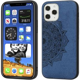 Mobigear Mandala iPhone 12 Pro Max Hülle Hardcase Backcover - Blau