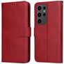 Mobigear Wallet Samsung Galaxy S24 Ultra Hülle Klapphülle Geldbörse - Rot