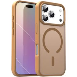 Mobigear Shockproof iPhone 17 Pro MagSafe Hardcase Backcover - Desert Gold