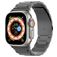 Mobigear Perth Titan Apple Watch Armband Faltschließe - 49/46/45/44 mm - Schwarz