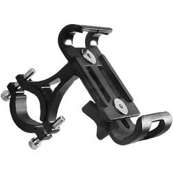 Mobigear Alloy Fixing Fahrradhalterung / Motorradhalterung Lenkerhalterung Klemme Universal - Schwarz