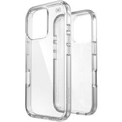 Speck Presidio Perfect Clear Durchsichtig iPhone 16 Pro Hülle Hardcase Backcover Stoßfest - Transparent