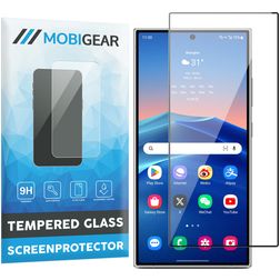 Mobigear Premium Samsung Galaxy S24 Ultra Panzerglas Gehärtetes Glas Displayschutz - Hüllenfreundlich